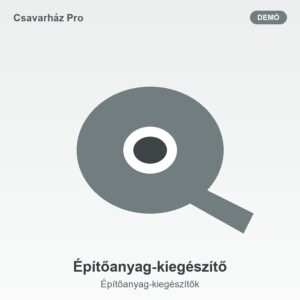 Építőanyag-kiegészítő
