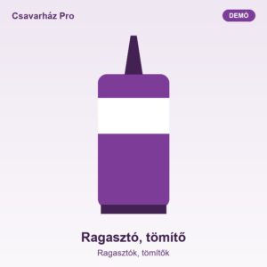 Ragasztó, tömítő